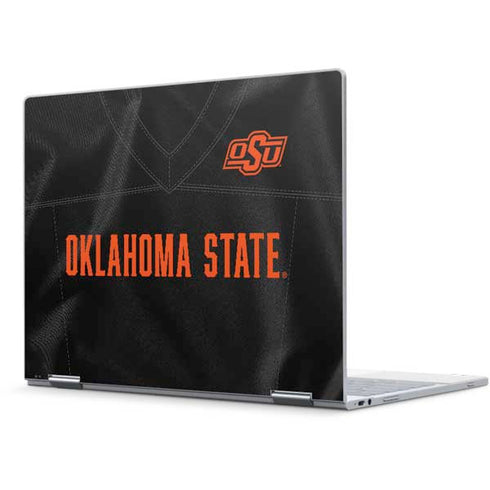 Oklahoma State University Black Jersey Pixelbook Skin